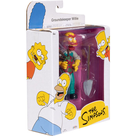 FIGURA WILLIE GROUNDSKEEPER LOS SIMPSONS 13CM image 5
