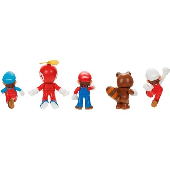 BLISTER 5 FIGURAS SUPER MARIO BROS 6CM image 3