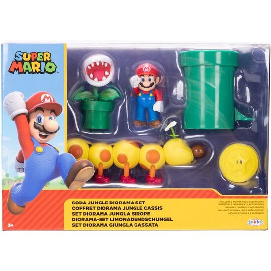 BLISTER DIORAMA SODA JUNGLE SUPER MARIO BROS image 0