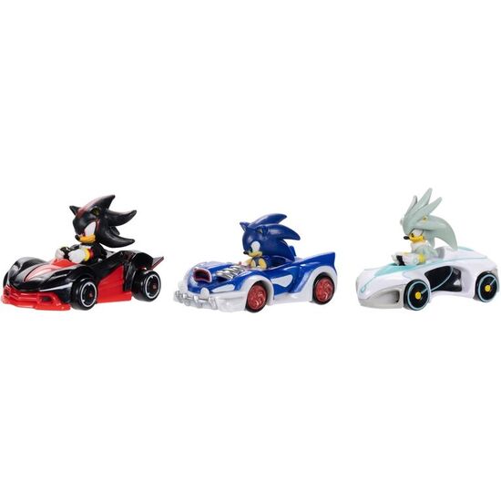 BLISTER 3 VEHICULOS SONIC THE HEDGEHOG image 1