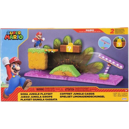 PLAYSET SODA JUNGLE SUPER MARIO BROS image 0
