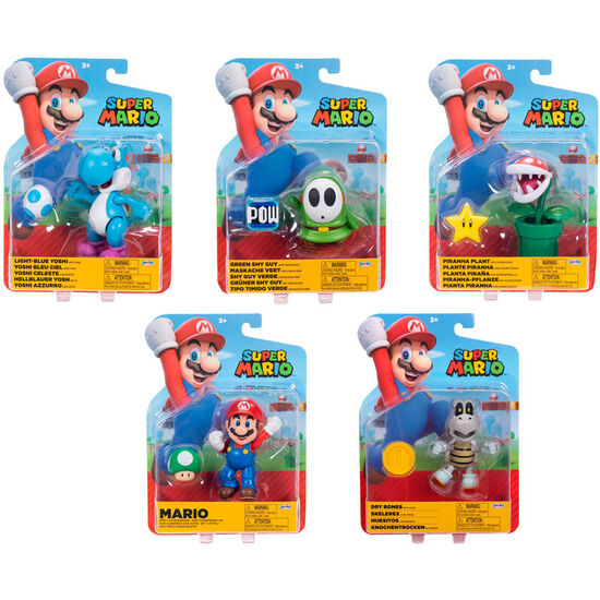 FIGURA WAVE 40 SUPER MARIO BROS 10CM SURTIDO image 0
