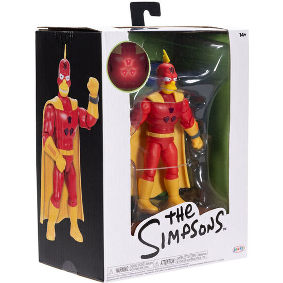 FIGURA RADIOACTIVE MAN LOS SIMPSONS 13CM image 2