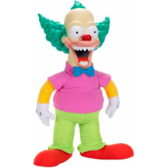 MUÑECO PARLANTE KRUSTY EL PAYASO LOS SIMPSONS INGLES 44CM image 0