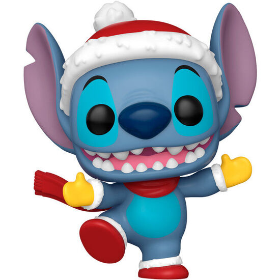 FIGURA POP DISNEY STITCH WITH SANTA HAT image 1