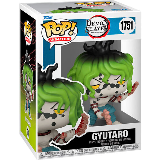 FIGURA POP DEMON SLAYER KIMETSU NO YAIBA GYUTARO image 0