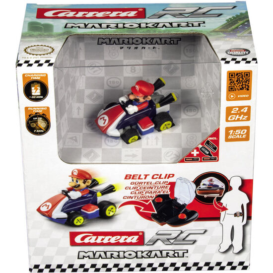 COCHE RADIO CONTROL MARIO - MARIO KART image 0