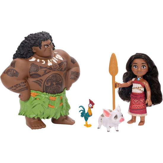 BLISTER MUÑECA VAIANA & MAUI VAIANA 2 DISNEY 15CM image 0