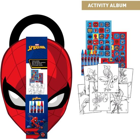 ALBUM ACTIVIDADES COLOREABLE SPIDERMAN image 0