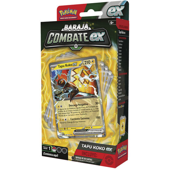 BARAJA JUEGO CARTAS COLECCIONABLES BATTLE DECKS POKEMON ESPAÑOL SURTIDO image 2
