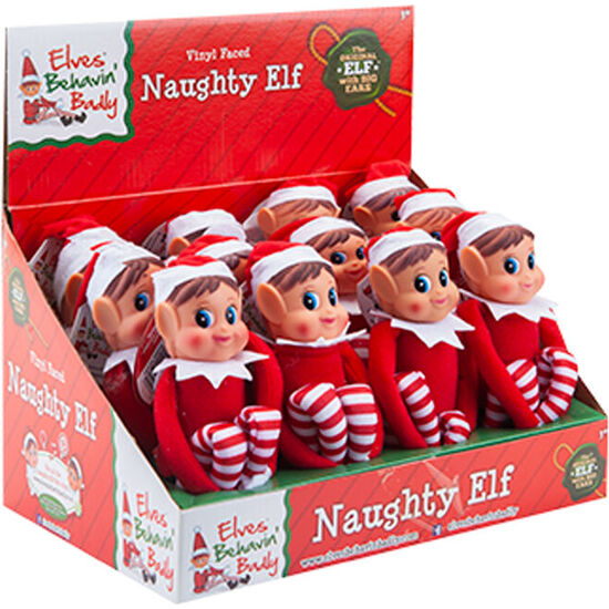 MUÑECO ELFO NIÑA NAUGHTY ELF 30CM image 1