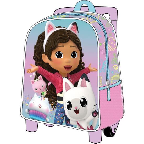 MOCHILA INFANTIL TROLLEY 3D GABBY´S DOLLHOUSE image 0