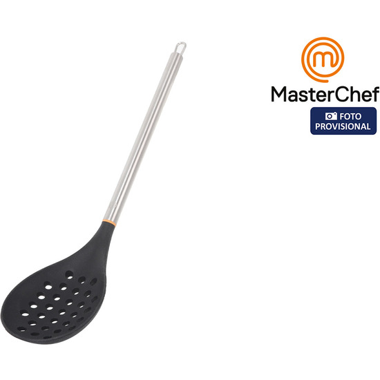 ESPUMADERA 34CM ACERO INOX&SILICONA MASTERCHEF image 0