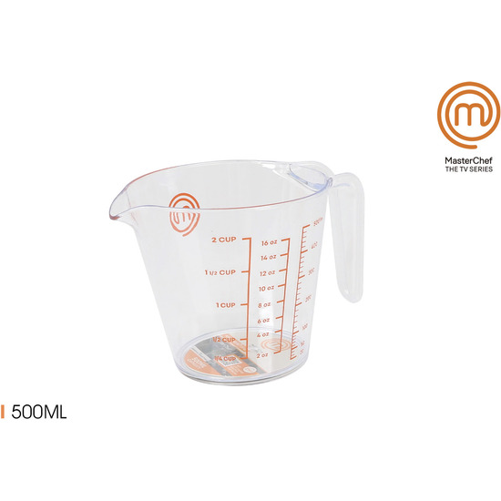 JARRA MEDIDORA CON MANGO 500ML MASTERCHEF image 0