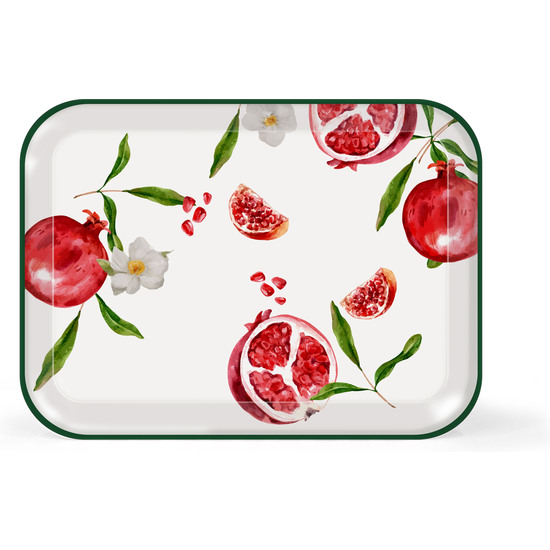 BANDEJA MELAMINA 42X31CM 3-FRUTAS LA MEDITERRANEA image 0