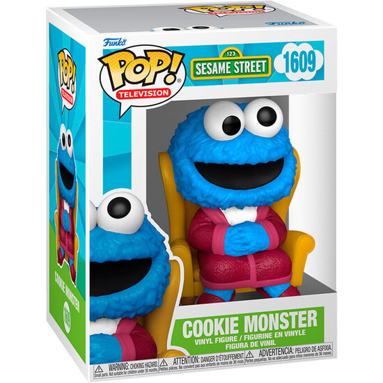 FIGURA POP SESAME STREET COOKIE MONSTER image 1