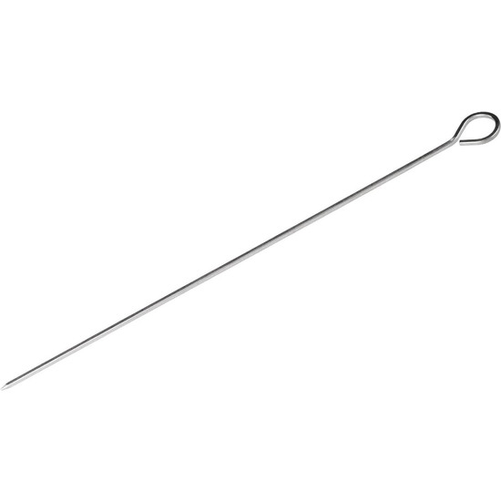 SET-6 PINCHOS METAL BARBACOA 27CM ALGON BBQ image 0
