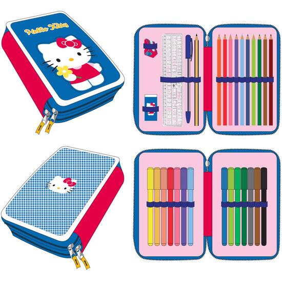 PLUMIER CON ACCESORIOS HELLO KITTY image 0