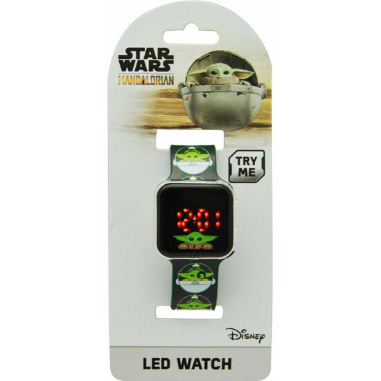 RELOJ YODA THE CHILD MANDALORIAN STAR WARS LED image 0