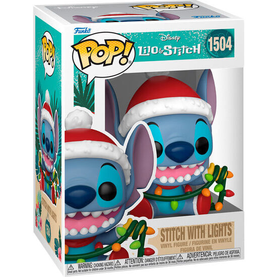 FIGURA POP DISNEY STITCH WITH LIGHTS image 0