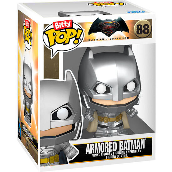 FIGURA BITTY POP RIDE DC BATMAN - BATMAN WITH BATMOBILE image 2