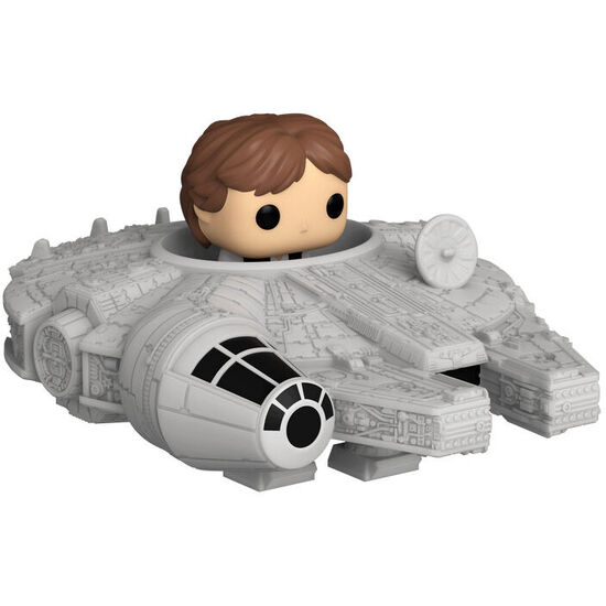 FIGURA BITTY POP RIDE STAR WARS HAN SOLO AND THE MILLENNIUM FALCON image 1