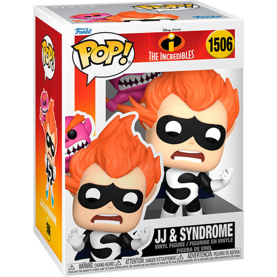 FIGURA POP THE INCREDIBLES JJ & SYNDROME image 0