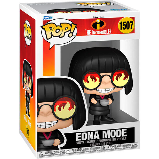 FIGURA POP THE INCREDIBLES EDNA MODE image 1