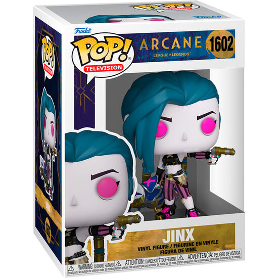 FIGURA POP LEAGUE OF LEGENDS ARCANE JINX image 1