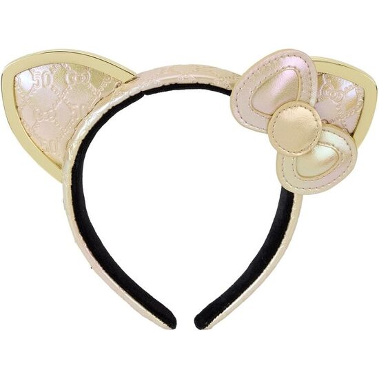 DIADEMA OREJAS HELLO KITTY 50TH ANNIVERSARY SANRIO LOUNGEFLY image 1
