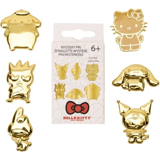 BLIND BOX ENAMEL PIN HELLO KITTY 50TH ANNIVERSARY SANRIO LOUNGEFLY SURTIDO image 0