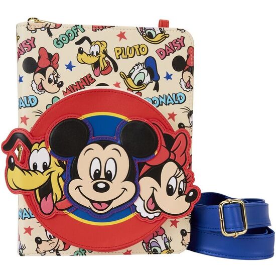 CUADERNO BOLSO MICKEY AND FRIENDS CLASSIC DISNEY LOUNGEFLY image 0