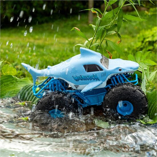 COCHE RADIO CONTROL MEGALODON STORM MONSTER JAM image 2