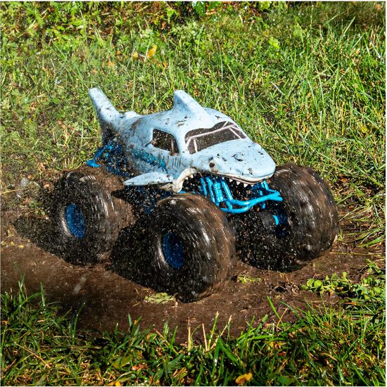 COCHE RADIO CONTROL MEGALODON STORM MONSTER JAM image 8