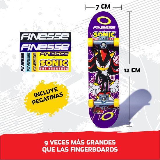 SET MONOPATIN HANDBOARD SONIC THE HEDGEHOG TECH DECK image 2