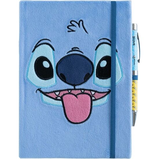 CUADERNO A5 PREMIUM + BOLIGRAFO PROYECTOR STITCH DISNEY image 0