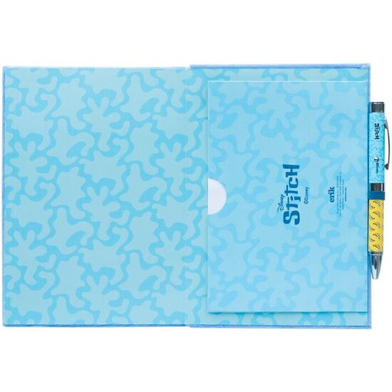 CUADERNO A5 PREMIUM + BOLIGRAFO PROYECTOR STITCH DISNEY image 3