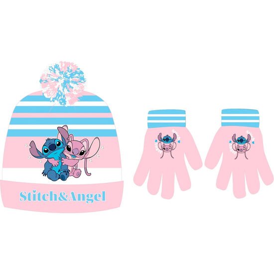 SET GORRO Y GUANTES STITCH DISNEY image 0
