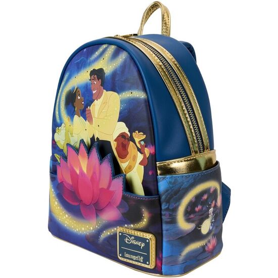 MOCHILA 15TH ANNIVERSARY TIANA Y EL SAPO DISNEY LOUNGEFLY 26CM image 3
