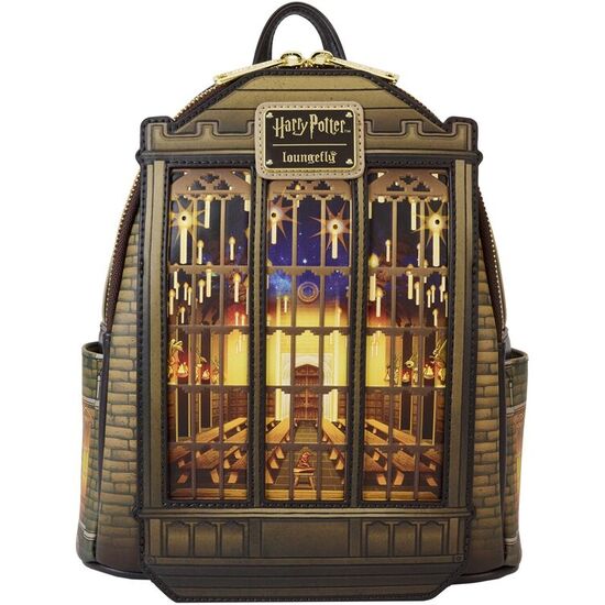MOCHILA EL GRAN COMEDOR HARRY POTTER LOUNGEFLY 26CM image 0