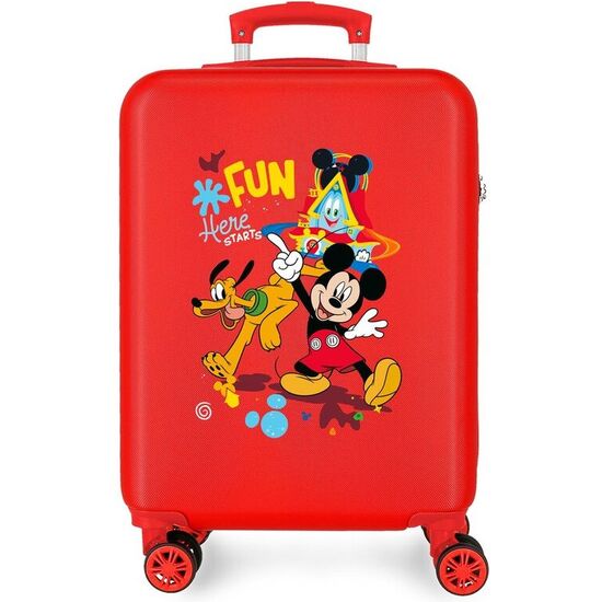 MALETA TROLLEY ABS HERE STARS MICKEY DISNEY 55CM image 0