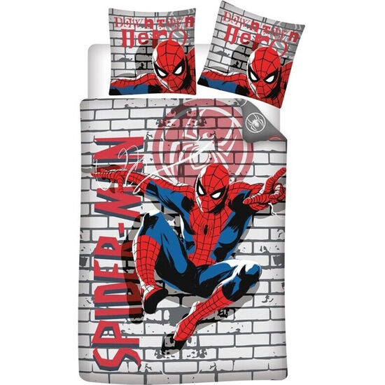FUNDA NORDICA SPIDERMAN MARVEL CAMA 90CM POLICOTTON image 0