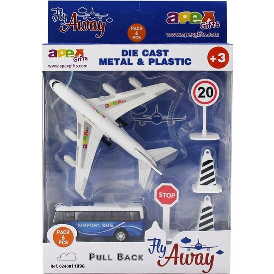 SET AVION COMERCIAL 6PZS image 3