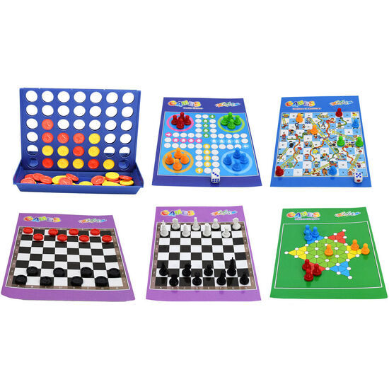 JUEGOS DE VIAJE 6 EN 1 image 1