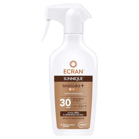 LECHE PROTECTORA SUNNIQUE BRONCEA PISTOLA  F30 275 ML ECRAN image 0
