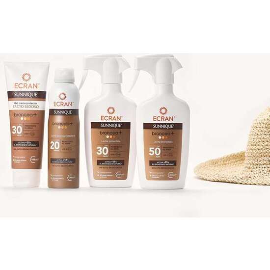 LECHE PROTECTORA SUNNIQUE BRONCEA PISTOLA  F30 275 ML ECRAN image 1