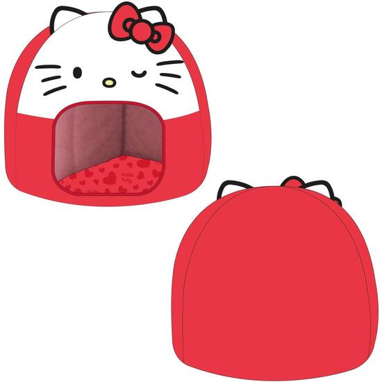 CUEVA CAMA PARA PERRO HELLO KITTY image 0