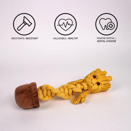 CUERDA DENTAL PARA PERRO PERSONAJE GUARDIANS OF THE GALAXY GROOT image 3