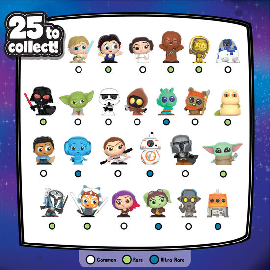 CAPSULA SORPRESA GALAXY PEEK STAR WARS DOORABLES image 1