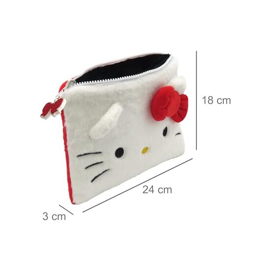 NECESER PELUCHE REVERSIBLE KUROMI HELLO KITTY image 7